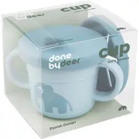Done by Deer Trinklernbecher - Feinschmecker - Elphee Blue - - One Size - Becher
