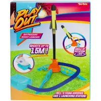 Toi-Toys Play Out Luftraketen-Startbasis mit 3 Raketen