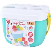 Play Match-A-Shape Bucket - 12 Pcs