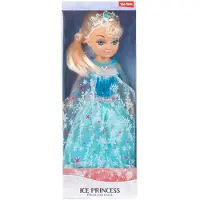 Toi-Toys Puppe Eiskönigin 38 cm Modepuppe Spielzeug