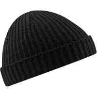 Beechfield - "Trawler" Mütze für Herren/Damen Unisex (Schwarz)