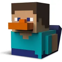 Mini TUBBZ Minecraft Tubbz Mini PVC Figur Steve 5 cm