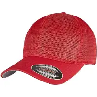 Flexfit - "360 Omnimesh" Baseball-Mütze (Rot)