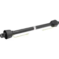 Wiltec Zapfwelle T1 Gelenkwelle 1200-1560mm 210Nm 540U/min PTO-Shaft 18kW 1 3/8" 6 Zahn