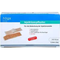 Höga Injektionspflaster hypoallergen 1,2x4 cm 200 St Pflaster