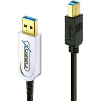 PureLink Serie - USB 3.1 Glasfaser Kabel - USB-A USB-B - 5m