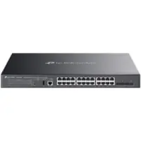 TP-LINK SG5428XMPP, Managed, L3, Gigabit Ethernet (10/100/1000), Power over Ethernet (PoE), Rack-Einbau
