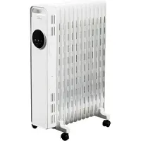 Midea NY2513-22MR, Öl-Heizlüfter, Öl, 24 h, Drinnen, Flur, Weiß