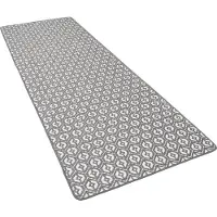 Snapstyle In- und Outdoor Teppich Läufer Beidseitig Cape Cod Grau, Größe:80x400 cm