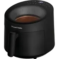 Russell Hobbs SatisFry Air Panorama-Fritteuse 27420-56 – 5 l Fassungsvermögen – 10 Frittierprogramme – 1500 W – Schwarz