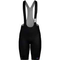 Santini Kurze Fahrradhose mit Trägern - UCI WORLD CHAMPION - Schwarz M