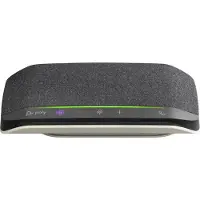 Poly Sync 10 USB-A USB-C Freisprecheinrichtung, PC, Silber, 0,715 m, IP64, Windows 10, Windows 11, MacOS