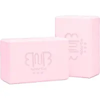 BnB Sports 2er Pack Premium Yoga Blöcke Stabile Sportmatte, rutschfest für Pilates elastisch Bodybuilding & Fitness elastisch rosa