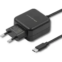 Qoltec 50197, Drinnen, AC, Gleichstrom, USB, 5 V, 2,4 A, 1 m, Schwarz