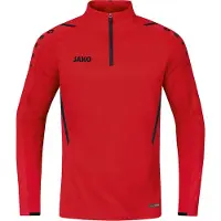 Jako Herren Ziptop Challenge 8621-101 XXXL - Rot/Schwarz - XXXL