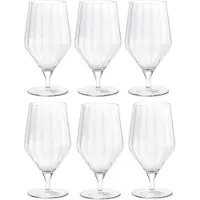 Georg Jensen Bierglas Bernadotte Kristallin 520 ml (6er-Set)