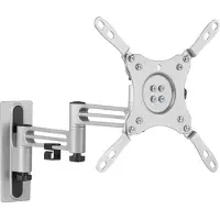 Deltaco ARM-0267 monitor mount / stand (43") Screws Silver