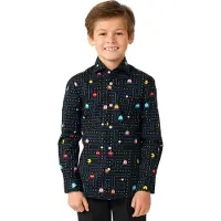 Opposuits Boys Pac-Man Kinder Hemd