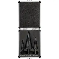 Richmann Step drills set 3 pcs 4-32 mm