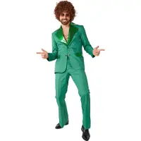 Suitmeister Disco Suit grün Partyanzug