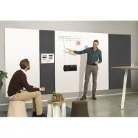 MAGNETOPLAN MAGNETOP. Infinity Wall X Acoustics 1011113 anthrazit 980x1980mm