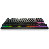 Dell AW420K, Kabelgebunden, USB, Mechanischer Switch, QWERTY, RGB-LED, Schwarz