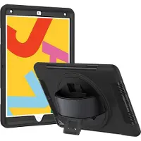 Lobwerk 4in1 Schutzhülle für Apple iPad (7th Generation) 2019/2020/2021 10.2 Zoll Hard Case + Standfunktion