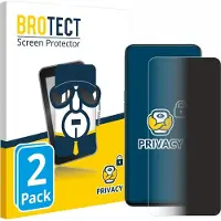 BROTECT Sichtschutzfolie Anti-Spy Privacy Folie Blaulicht-Schutz