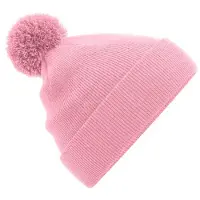 Beechfield - "Original" Mütze Bommel (Altrosa)