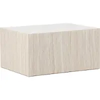 Ebuy24 York Couchtisch Beistelltisch beige.