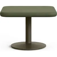 Natur24 Outdoor-Tisch Esilda 70.0 x 48.5 x 70.0 cm Stahl Zement