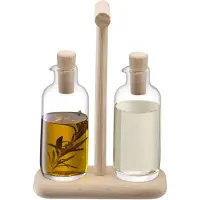 LSA International Servierbrett L.S.A Dine mit 2 Karaffen 250 ml