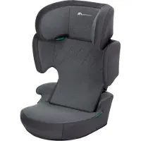 Bebeconfort Road Safe i-Size Sitzerhöhung, Installation mit Sicherheitsgurt, 3.5 Jahre-12 Jahren, 15-36 kg,100-150 cm, Tinted Graphite
