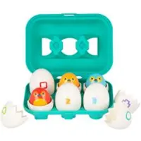 Playgro Hatch and Match Eggs Aktivitätsspielzeug, Babyspielzeug