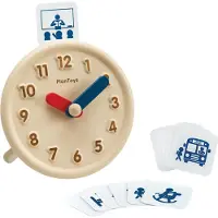 PlanToys Holzspielzeug - Uhr aus Leder - Holz - - One Size - Spielzeug