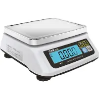 Cas Elektronische Wägeplattform aus Edelstahl 25x20cm 003kg/1gr oder 006kg/2gr | 290x260x140(h)mm .