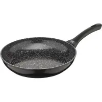 GSW Bratpfanne "Barisa", schwarz, H:5,3cm Ø:28cm, Pfannen, Bratpfanne, VITAFLON QUARZIT Antihaft-Versiegelung, Induktion