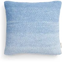 Marc O'Polo Zierkissen Nordic Knit Melange Denim Blue (50 x 50 cm)