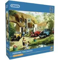 Gibsons Enten füttern Puzzle 500 Teile