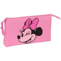 Big Buy Cooking Portatodo Doble Minnie Mouse Liebevoll Rosa 22 x 12 x 3 cm