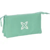 Safta Dreifaches Mehrzweck-Etui Basic türkis 22 x 12 x 3 cm
