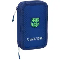 Shopalstore Allzwecktasche F.C. Barcelona Marineblau 12.5 x 19.5 x 4 cm 29 Stücke