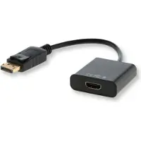 Savio CL-55 Videokabel-Adapter 0 2 m DisplayPort HDMI Typ A (Standard) Schwarz