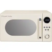 Russell Hobbs Retro-Mikrowelle 20L 800W Digital Creme RHM2044C