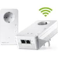 Doro Magic 1 WiFi Powerline Mesh WLAN Verstärker 2x Adapter