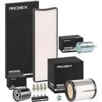 RIDEX Inspektionspaket Filterset passend für PEUGEOT 306 Schrägheck (7A, 7C, N3, N5) 306 Cabriolet (7D, N3, N5) 306 Break (7E, N3, N5) 306