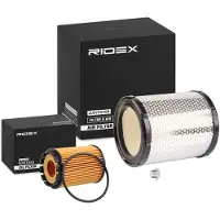 RIDEX Filterset Inspektionspaket Filtersatz für CITROËN Berlingo / Berlingo First (MF, GJK, GFK) passend für PEUGEOT 106 II Schrägheck (1A, 1C) 205 II