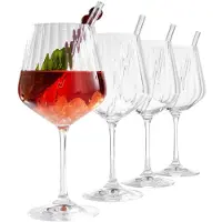 Nachtmann Feel Good G&T Glas 64 cl 4er-Pack + Strohhalm
