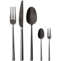 Sambonet Besteckset Rock PVD Black (60-Teilig)