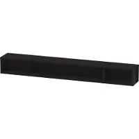 Duravit Regalelement L-CUBE 1000x140x120mm schwarz hochglanz
